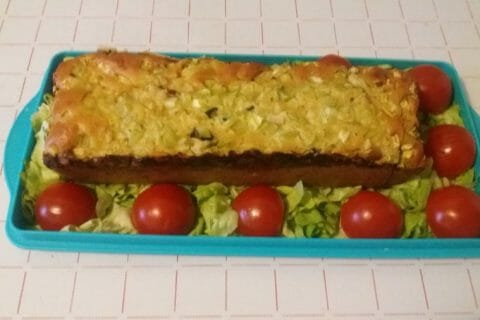 Cliquez pour zoomer ! Cake courgettes et cheddar au Thermomix