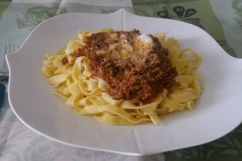 Cliquez pour zoomer ! Spaghettis bolognaise au Thermomix
