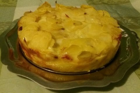 Cliquez pour zoomer ! Gâteau invisible raclette au Thermomix