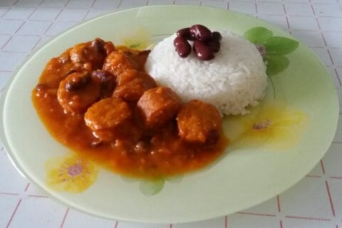 Cliquez pour zoomer ! Rougail saucisse au Thermomix