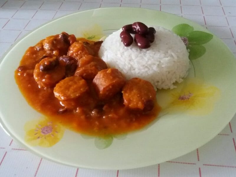 Cliquez pour zoomer ! Rougail saucisse Thermomix par Adenium13