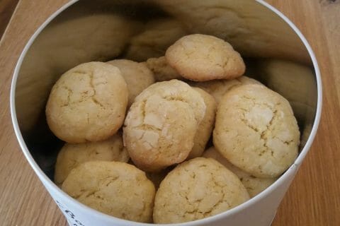 Cliquez pour zoomer ! Craquelés au citron au Thermomix