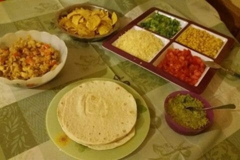 Cliquez pour zoomer ! Fajitas au Thermomix
