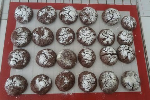 Cliquez pour zoomer ! Craquelés au chocolat au Thermomix