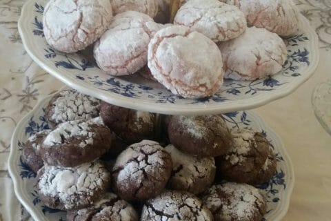 Cliquez pour zoomer ! Craquelés aux biscuits roses de Reims au Thermomix