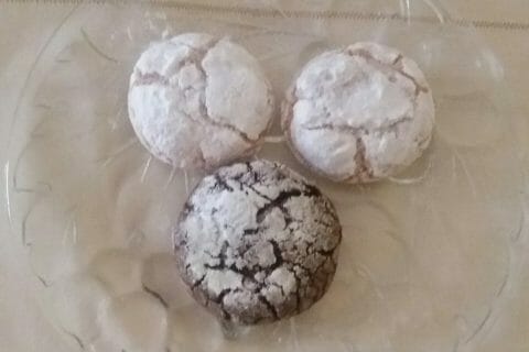Cliquez pour zoomer ! Craquelés aux biscuits roses de Reims au Thermomix