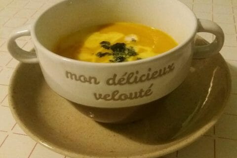 Cliquez pour zoomer ! Velouté de carottes au curry au Thermomix