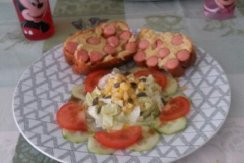 Cliquez pour zoomer ! Cake hot-dog au Thermomix