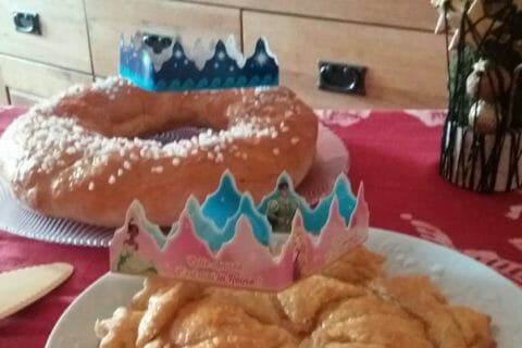 Cliquez pour zoomer ! Galette des rois à la frangipane au Thermomix