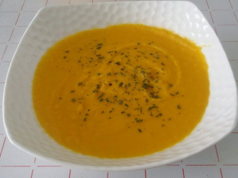 Cliquez pour zoomer ! Velouté céleri, carottes et coco Thermomix par Adenium13