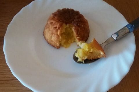 Cliquez pour zoomer ! Fondants au citron, coeur de lemon curd Thermomix par Adenium13