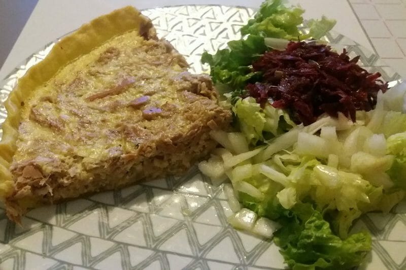Cliquez pour zoomer ! Quiche au thon et aux noisettes Thermomix par Adenium13