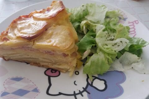 Cliquez pour zoomer ! Gâteau invisible raclette Thermomix par Adenium13