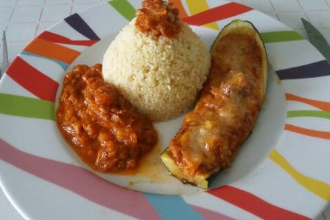 Cliquez pour zoomer ! Aubergines farcies au thon Thermomix par Adenium13