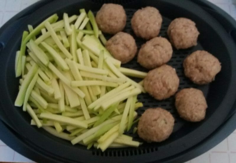 Cliquez pour zoomer ! Boulettes de viande sauce aux câpres Thermomix par Adenium13