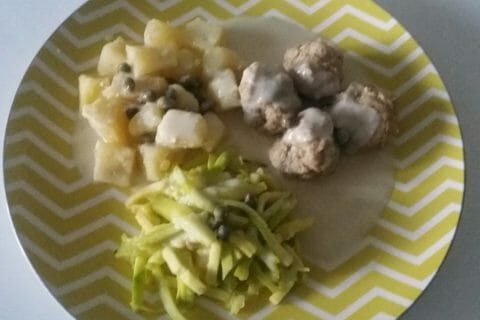 Cliquez pour zoomer ! Boulettes de viande sauce aux câpres Thermomix par Adenium13