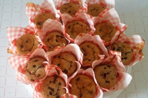 Cliquez pour zoomer ! Muffins aux pépites de chocolat Thermomix par Adenium13