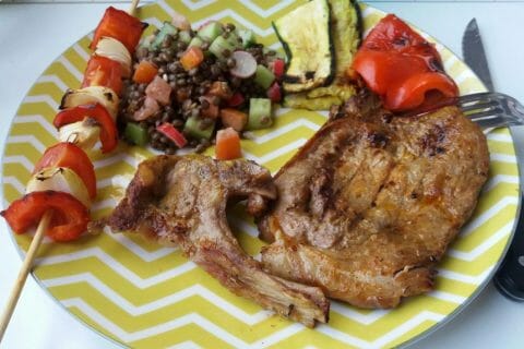 Cliquez pour zoomer ! Salade de lentilles Thermomix par Adenium13