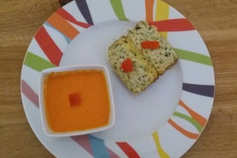 Cliquez pour zoomer ! Terrine de courgettes au Thermomix