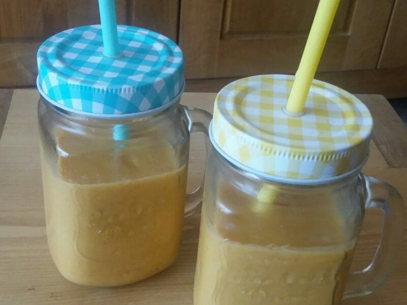 Smoothie pomme banane au Thermomix - Cookomix