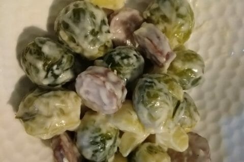 Cliquez pour zoomer ! Potée de choux de Bruxelles au Thermomix
