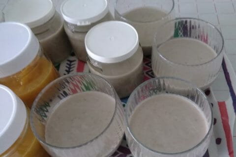 Cliquez pour zoomer ! Crème dessert à la banane au Thermomix