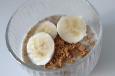 Cliquez pour zoomer ! Crème dessert à la banane au Thermomix