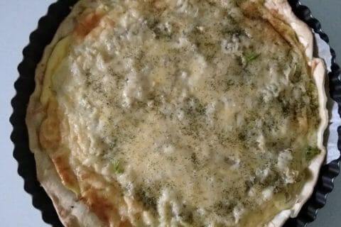 Cliquez pour zoomer ! Tarte au fenouil et saumon au Thermomix