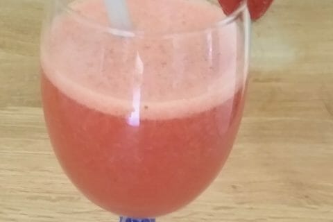 Cliquez pour zoomer ! Daïquiri fraise au Thermomix