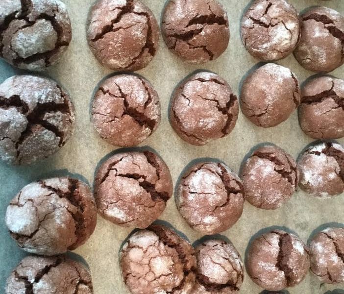 Cliquez pour zoomer ! Craquelés au chocolat Thermomix par Magalie57