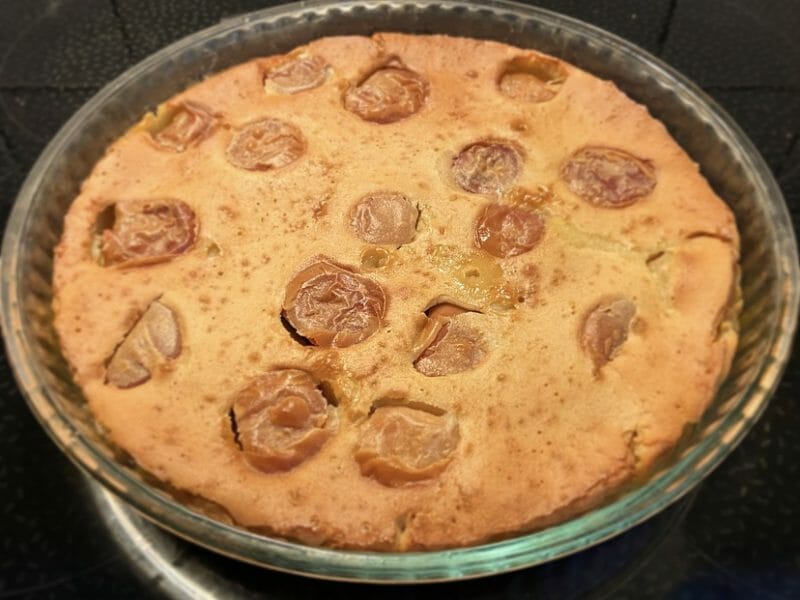 Cliquez pour zoomer ! Flognarde aux pommes (clafoutis aux pommes) Thermomix par Allerg-Guide