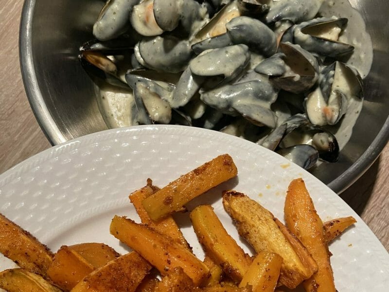 Cliquez pour zoomer ! Moules sauce poulette Thermomix par Allerg-Guide