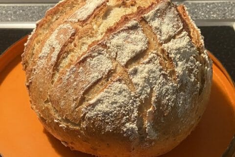 Cliquez pour zoomer ! Pain Cocotte au Thermomix