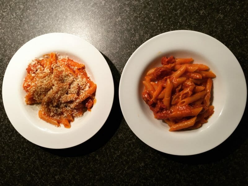 Cliquez pour zoomer ! Penne au chorizo Thermomix par Allerg-Guide