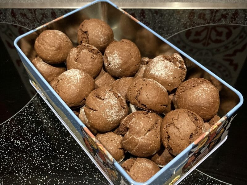 Cliquez pour zoomer ! Craquelés au chocolat Thermomix par Allerg-Guide