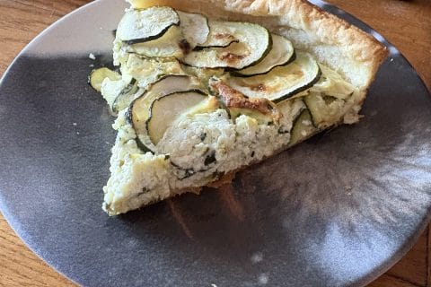 Cliquez pour zoomer ! Tarte courgettes et ricotta Thermomix par chien-et-chat