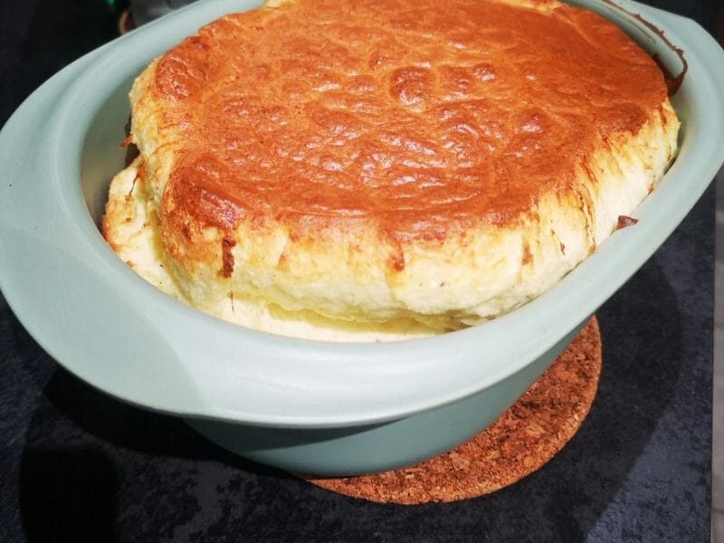 Cliquez pour zoomer ! Soufflé au fromage Thermomix par Sandra Trevisiol