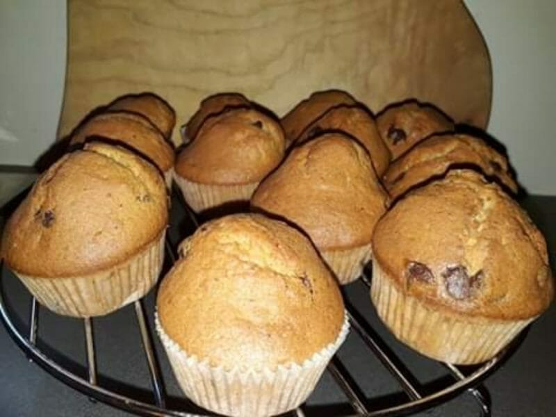 Cliquez pour zoomer ! Muffins aux pépites de chocolat Thermomix par Floflo
