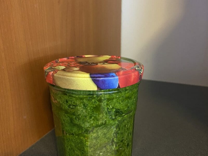 Cliquez pour zoomer ! Pesto à l’ail des ours Thermomix par Floflo