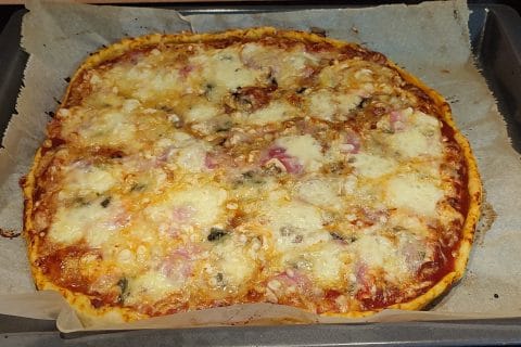Cliquez pour zoomer ! Pizza Reine Thermomix par Amandinou
