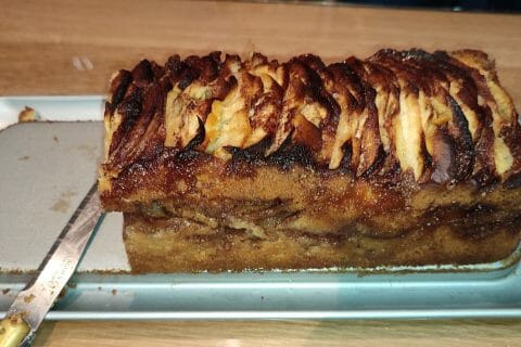 Cliquez pour zoomer ! Cake aux pommes à l’ancienne Thermomix par Amandinou