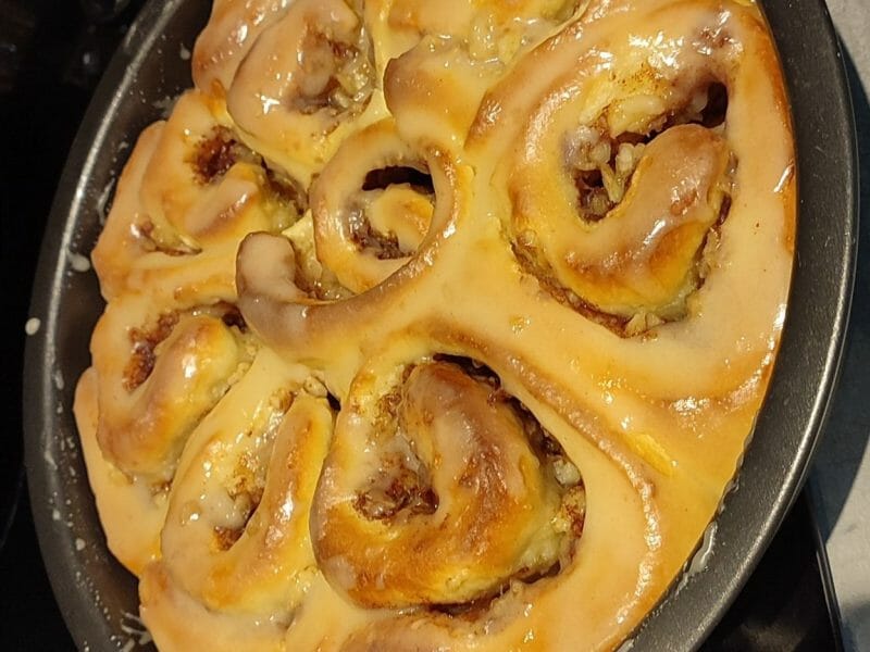 Cliquez pour zoomer ! Roulés aux pommes et à la cannelle Thermomix par Amandinou