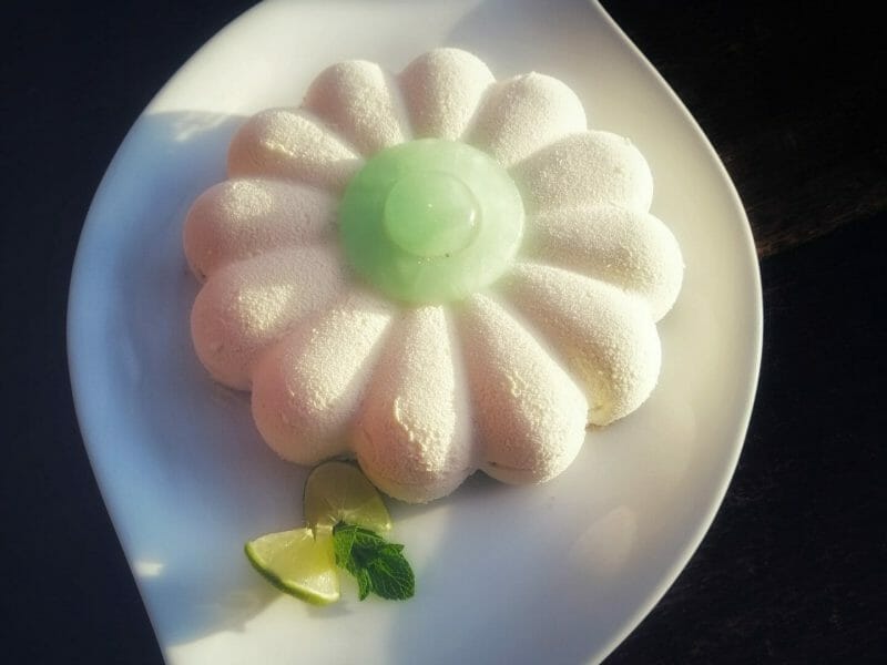Cliquez pour zoomer ! Bavarois Mojito Thermomix par stephanie_790221