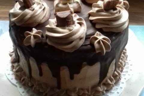 Cliquez pour zoomer ! Layer cake Kinder Bueno Thermomix par brunette62