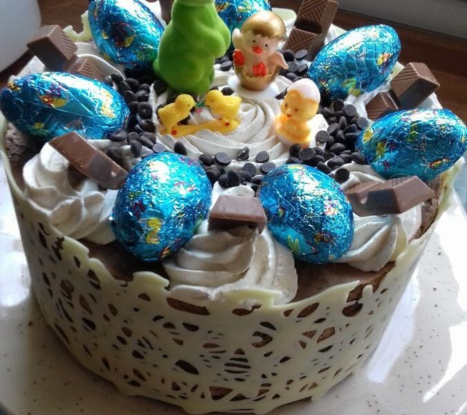 Cliquez pour zoomer ! Layer cake Kinder Bueno Thermomix par brunette62