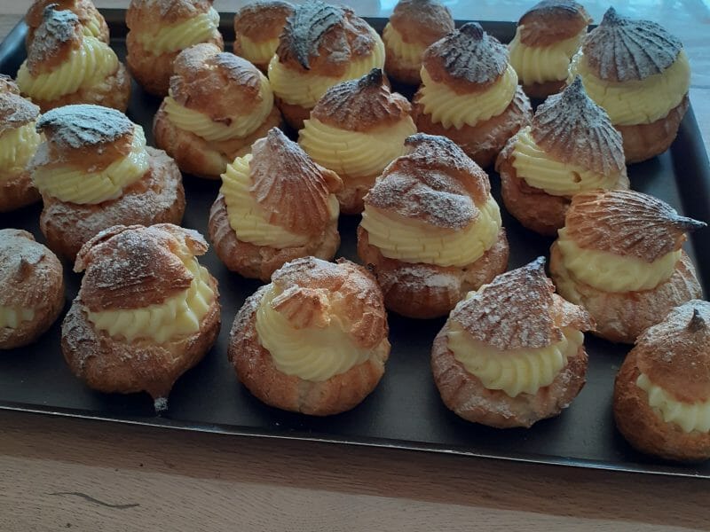 Choux à la crème au Thermomix Cookomix