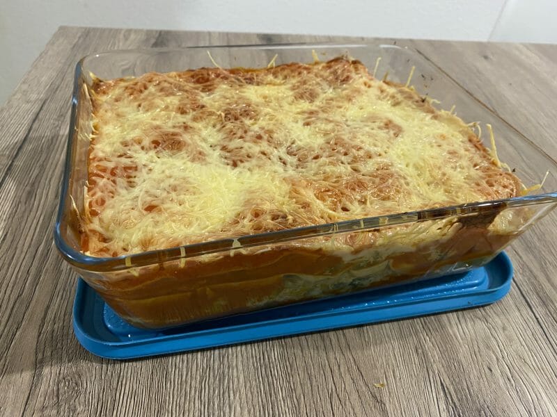 Cliquez pour zoomer ! Lasagnes au poulet et poivrons Thermomix par kris_12