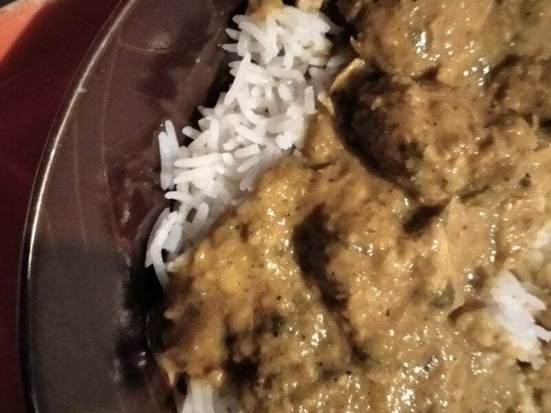 Cliquez pour zoomer ! Poulet Korma Thermomix par Cec