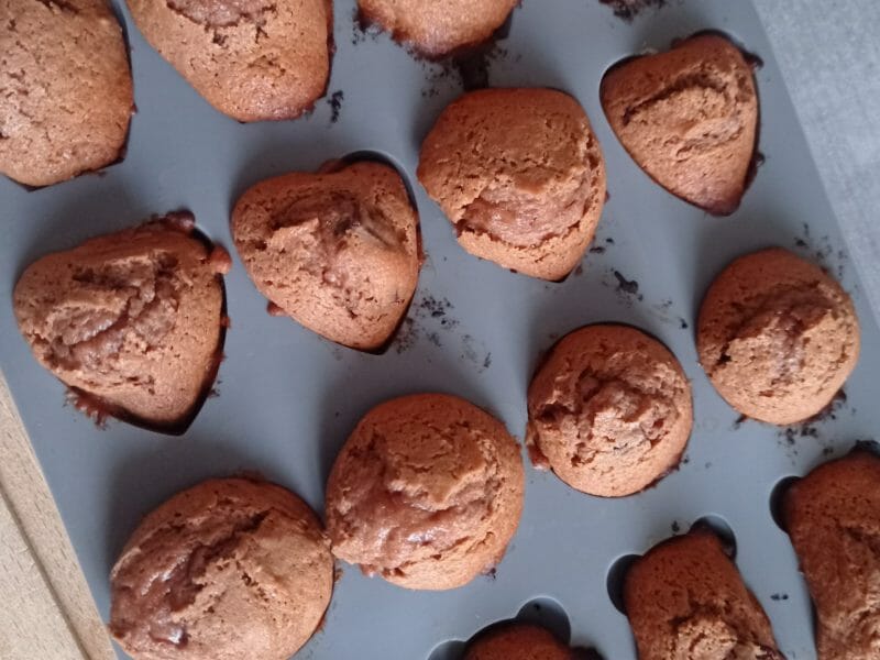 Cliquez pour zoomer ! Madeleines au chocolat Thermomix par alexandra_330