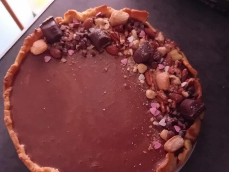 Cliquez pour zoomer ! Tarte tout chocolat Thermomix par alexandra_330
